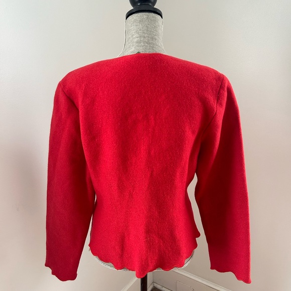Geiger Collections Wool Cardigan Size 40 - Picture 8 of 12